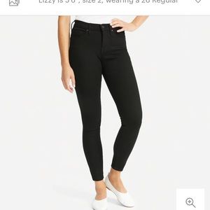 Everlane Authentic Stretch Mid-Rise Skinny Jeans
